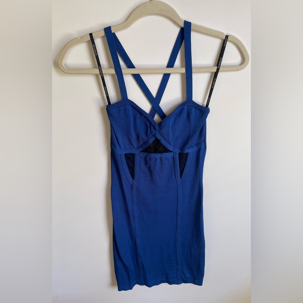 Bebe | Nautical Blue Bodycon Dress